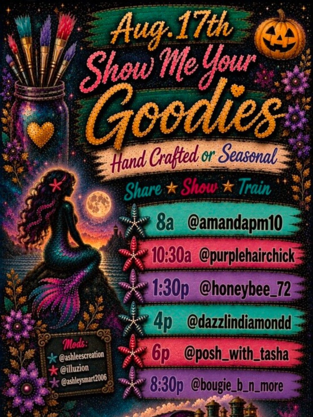 SHARE SHOW FLYER - Like, Share & Follow For ALL Shows - Picture 3 of 9